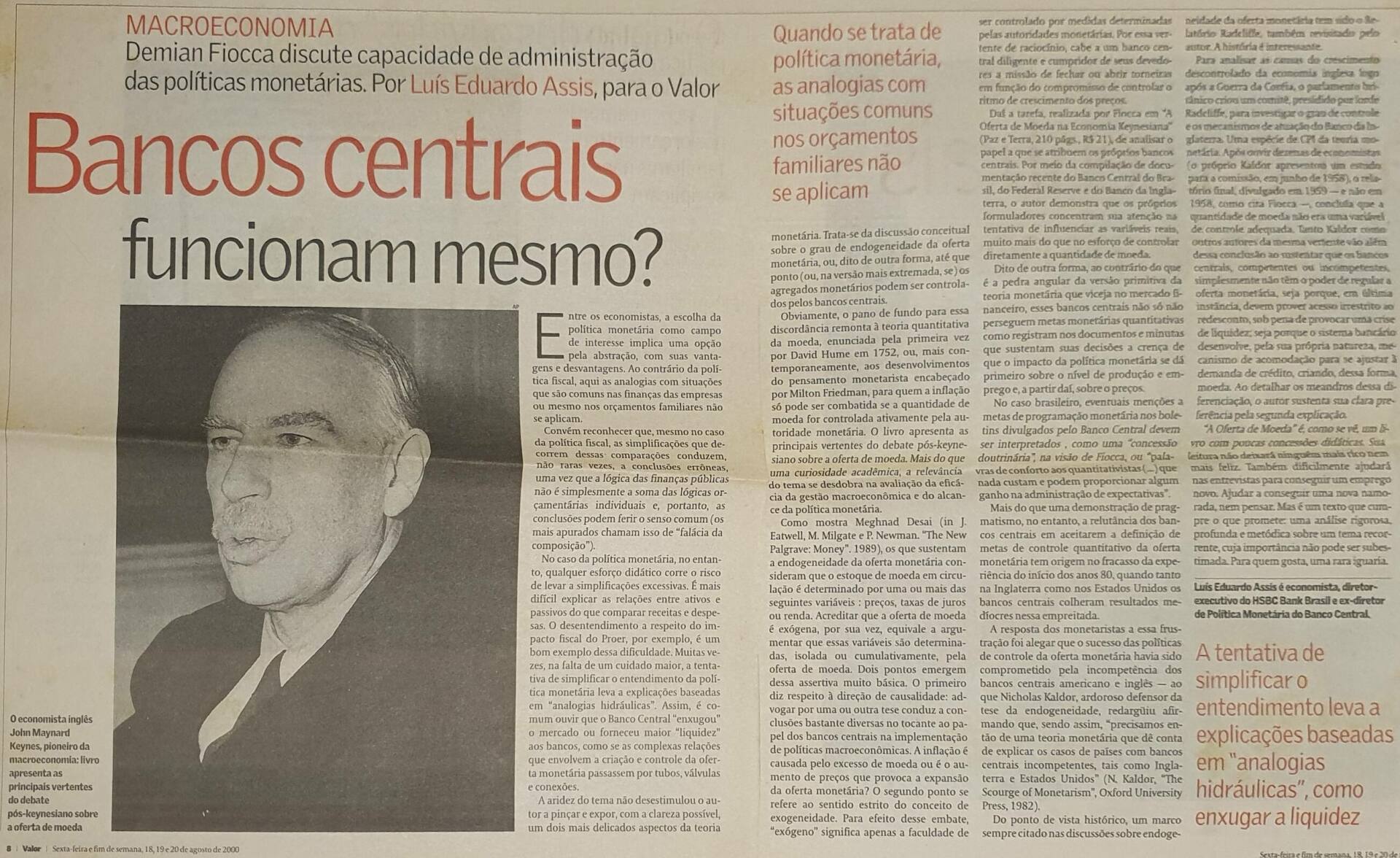 Demian Fiocca Valor Econômico
